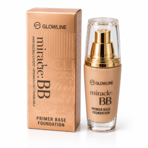 Miracle BB Cream Foundation for Women – 3-in-1 Primer Base & Liquid Foundation – Full Coverage Matte Finish – 60ml