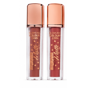 GLOWLINE Colour Coin Matte Liquid Lipstick Nude Combo Pack (Set of 2)