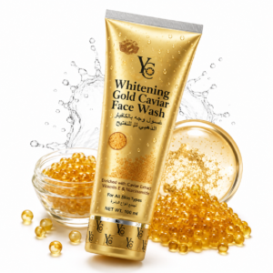 Gold Caviar Face Wash – Daily Facial Cleanser for Dirt, Oil & Impurities – Fresh Clean Skin Care – 100 ml