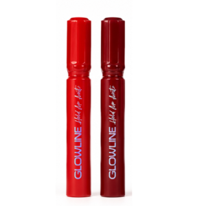 GLOWLINE Hold Lip Matte Liquid Lipstick Red Combo Set (Pack of 2 Shades)