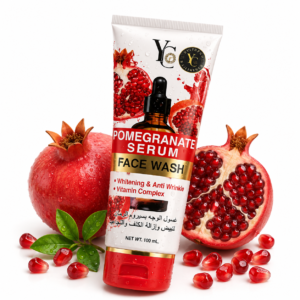 Pomegranate Serum Face Wash – Daily Facial Cleanser for Dirt, Oil & Impurities – Fresh Clean Skin Care – 100 ml