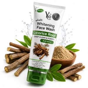 Licorice Root Face Wash – Daily Facial Cleanser for Dirt, Oil & Impurities – Fresh Clean Skin Care – 100 ml