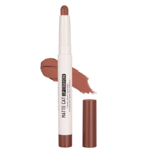 Swiss Beauty Style – Matte Cat Lip Crayon – Nude Brown – Transfer-Proof & Lightweight – Enriched with Jojoba Oil & Vitamin E Long Lasting Lipstick for Women