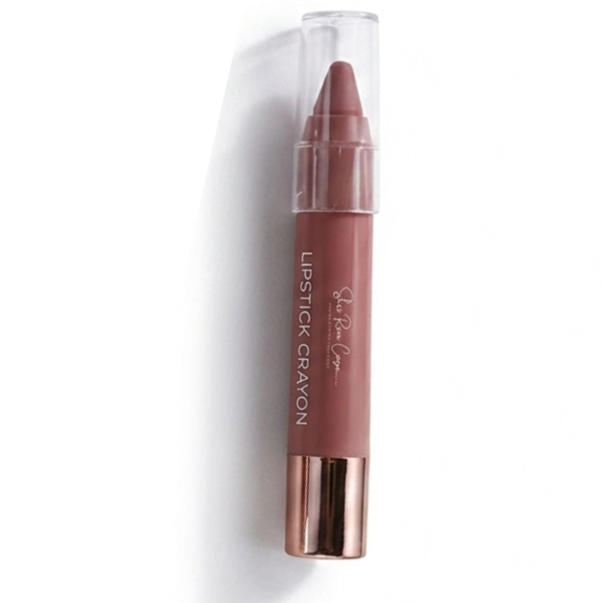 Glow Room Cosmetics Lipstick Crayon by GLOWLINE - Long Lasting Matte Finish Lip Crayon for Women, Highly Pigmented Nude Pink Lip Color, 3.5g