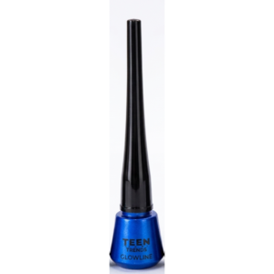 GLOWLINE Teen Trends Liquid Eyeliner – Metallic Blue Eye Liner for Women, Long Lasting Waterproof & Smudge-Proof Shimmer Blue Finish, 5ml