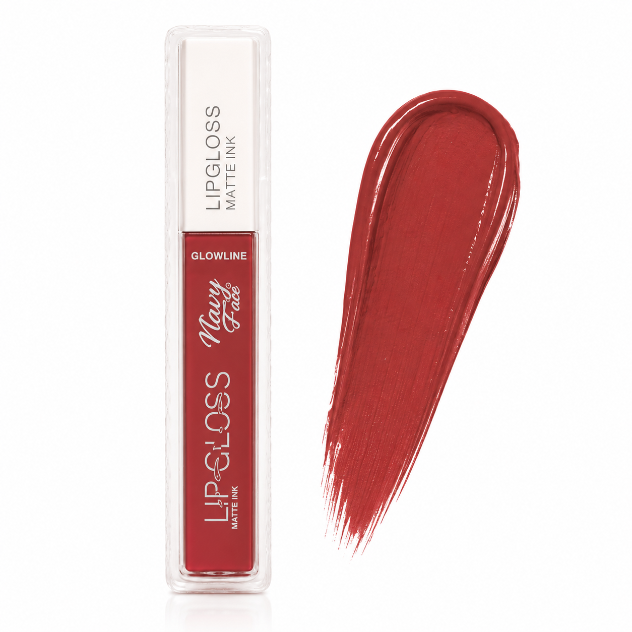 Matte Ink Liquid Lipstick - Long Lasting, Highly Pigmented Red Lip Gloss for Women - Smudge-Proof & Waterproof Intense Velvet Matte Finish (Classic Red, Pack of 1)
