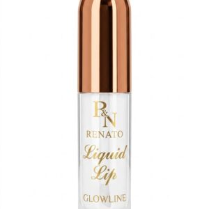 RENATO GLOWLINE Clear Liquid Lip Gloss for Women – High Shine, Non-Sticky & Hydrating Transparent Lip Balm – Long Lasting Glossy Lip Plumper Top Coat Makeup for Girls