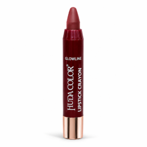 Glowline Huda Color Matte Lipstick Crayon – Long Lasting Maroon Red Lip Crayon