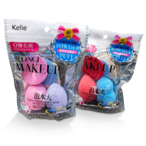Glowline Kelie Makeup Blender Sponge Combo – Beauty Puff Set