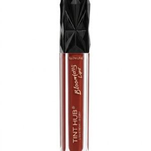 GLOWLINE TINT HUB Blooming Lips Liquid Velvet Lip Color – Highly Pigmented Matte Liquid Lipstick for Women – Long Lasting