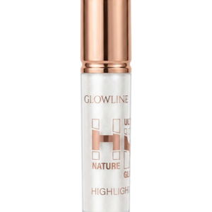GLOWLINE Ultra Glow Nature Liquid Highlighter – Face Makeup Illuminator, Waterproof & Long Lasting Shimmer Highlighter Gel for Dewy Glow (15ml)
