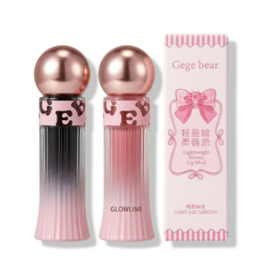 Lightweight Velvety Lip Mud, Matte Liquid Lipstick for Women & Girls, Waterproof Long Lasting Smooth Lip Tint, Soft Rose Pink Shade