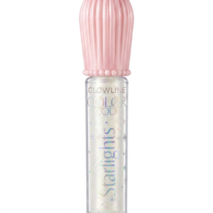 GLOWLINE COLOR CODE Starlights High-Shine Liquid Lip Gloss – Long Lasting, Hydrating Silver Diamond Shimmer Lip Gloss for Women & Girls (4ml)