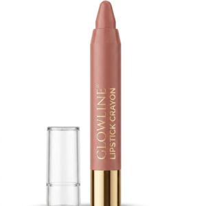 Glowline Matte Lipstick Crayon – Long Lasting Nude Pink Lip Crayon – Highly Pigmented Waterproof Non Drying Smudge Proof Smooth Bullet Pencil Lip Contour Makeup for Women